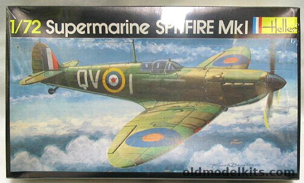 Heller 1/72 Spitfire Mk.1 plastic model kit